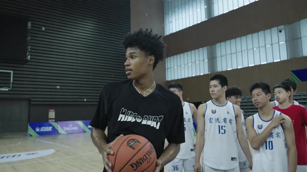 优秀学长走进全国U15青少年篮球联赛 他们正在走向上的路